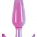 Гладкая фиолетовая анальная пробка Jelly Rancher T-Plug Smooth - 10,9 см. от NS Novelties