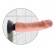 Большой реалистичный вибромассажер на присоске 9  Vibrating Cock - 24,8 см. от Pipedream