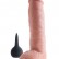 Телесный фаллоимитатор с функцией семяизвержения 11  Squirting Cock with balls - 27,9 см. от Pipedream
