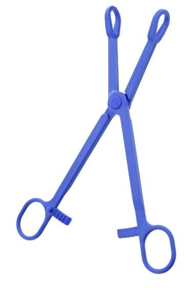 Синие медицинские ножницы BLAZE CLITORIS SCISSORS от Dream Toys