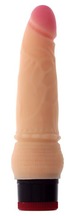 Вибратор-реалистик со встроенным пультом REALSTUFF 6INCH VIBRATOR - 15,5 см. от Dream Toys