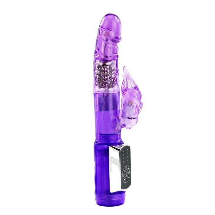 Фиолетовый ротатор Passionate Baron - 21,5 см. от Baile
