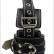 Крестовина с карабинами и манжеты для рук и ног из чёрной кожи от X-Market Ltd