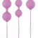 Набор розовых вагинальных шариков Luxe O  Weighted Kegel Balls от NS Novelties