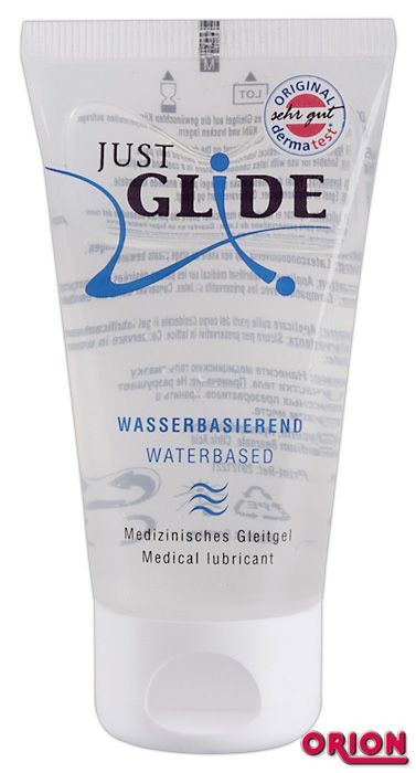 Вагинальная смазка на водной основе JUSTGLIDE - 50 мл. от Lubry GmbH