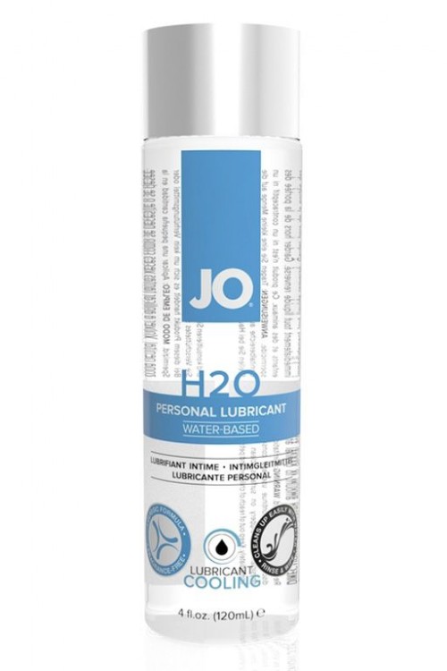 Охлаждающий лубрикант на водной основе JO Personal Lubricant H2O COOLING - 120 мл. от System JO