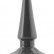 Черная анальная втулка ToyFa - 10,5 см. от ToyFa