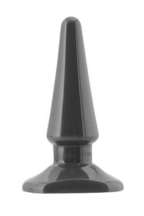 Черная анальная втулка ToyFa - 10,5 см. от ToyFa