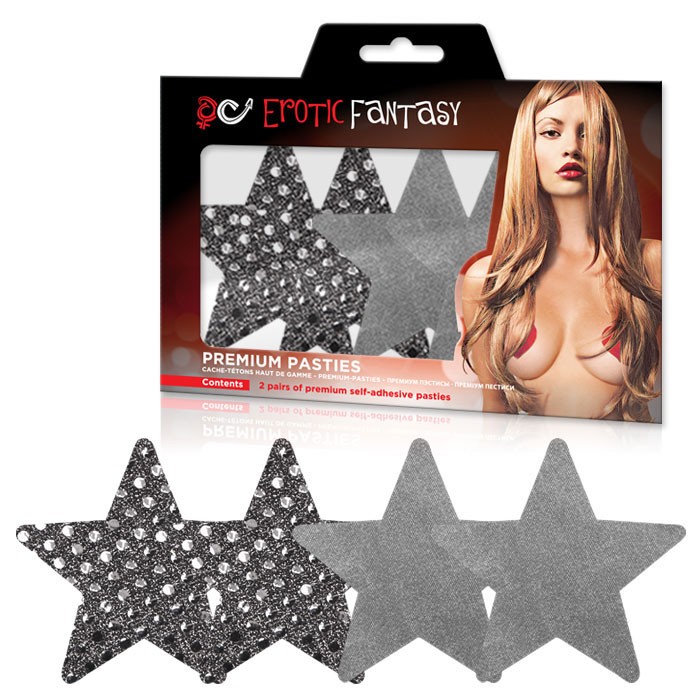 Пэстисы-звезды Dark Angel от Erotic Fantasy