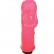 Розовый вибратор-ротик для клитора ULTIMATE VAGINA VIBE PINK от Seven Creations