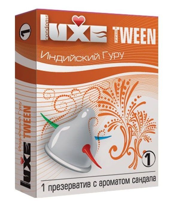 Презерватив Luxe Tween  Индийский гуру  с ароматом сандала - 1 шт. от Luxe