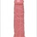 Телесный гелевый фаллоимитатор - 17 см. от Eroticon