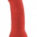 Красный страпон Deluxe Silicone Strap On 10 Inch - 25,5 см. от Shots Media BV