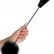 Черный стек Feather Crop с пуховкой на конце - 53,3 см. от Pipedream