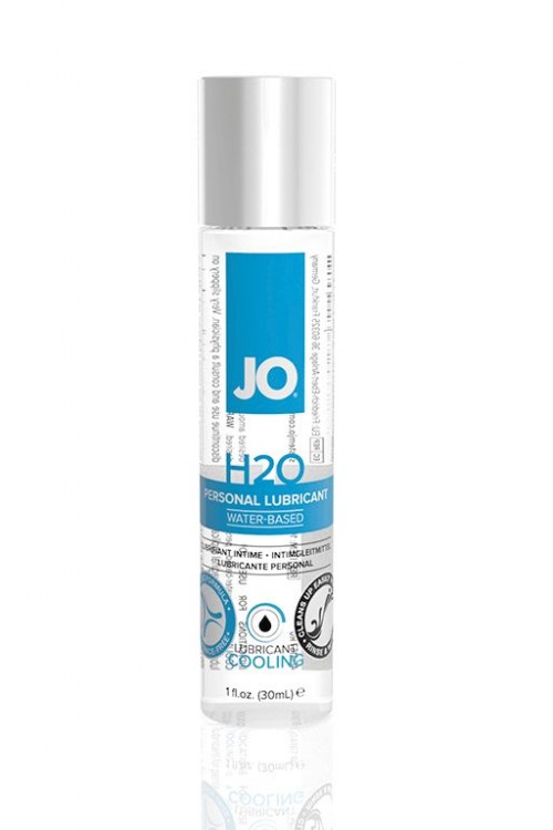 Охлаждающий лубрикант на водной основе JO Personal Lubricant H2O COOLING - 30 мл. от System JO