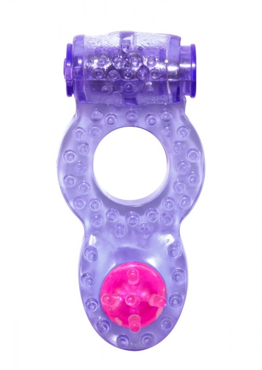 Фиолетовое эрекционное кольцо Rings Ringer от Lola toys