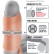 Насадка-расширитель с кольцом для подхвата мошонки Real Feel Enhancer - 14 см. от Pipedream