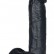 Чёрный фаллоимитатор Sitabella с присоской - 17,8 см. от Sitabella