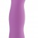 Фиолетовый страпон Deluxe Silicone Strap On 8 Inch с волнистой насадкой - 20,5 см. от Shots Media BV