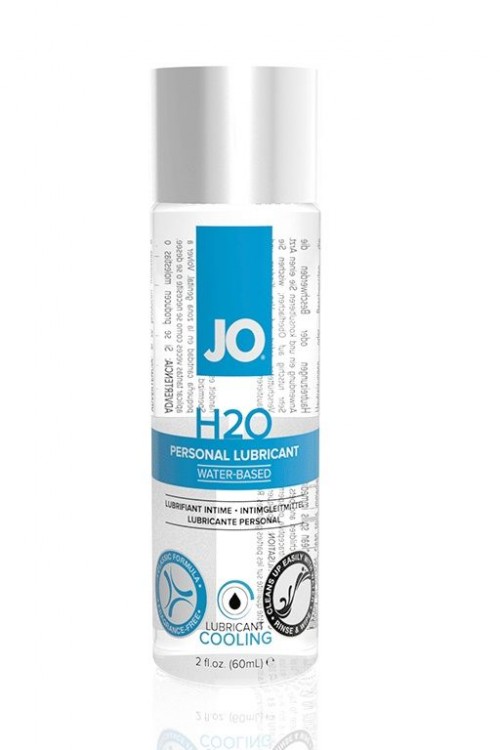 Охлаждающий лубрикант на водной основе JO Personal Lubricant H2O COOLING - 60 мл. от System JO