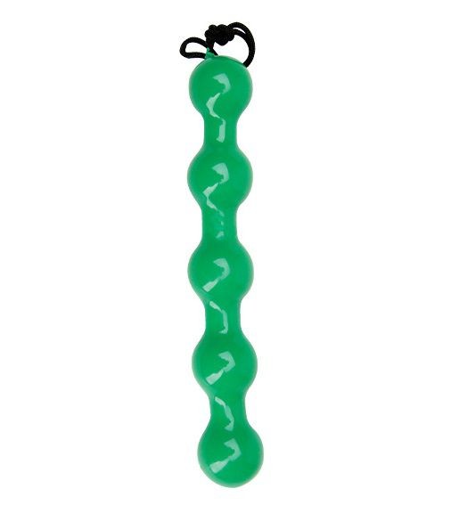 Зелёная анальная цепочка Booty Lime - 24,5 см. от Topco Sales