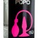 Надувная анальная втулка POPO Pleasure розового цвета - 10 см. от ToyFa
