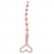 Розовая анальная цепочка REE SEDUCE PINK - 32 см. от Ree