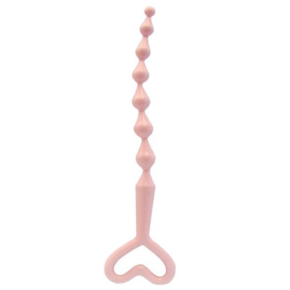 Розовая анальная цепочка REE SEDUCE PINK - 32 см. от Ree