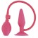 Розовая надувная втулка POPO Pleasure - 12 см. от ToyFa